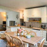 kitchen in shepherds cottage